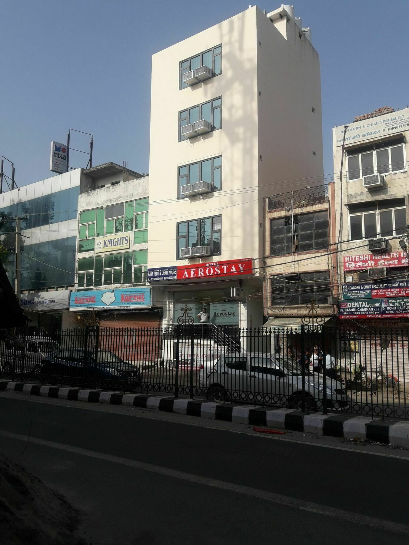 Hotel Aero Stay Nové Dillí Exteriér fotografie